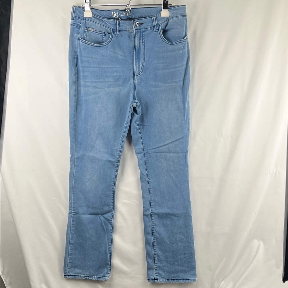 DG2 - Women’s Jeans - Size 12 - Light to Med Blue - Soft - Bedazzled